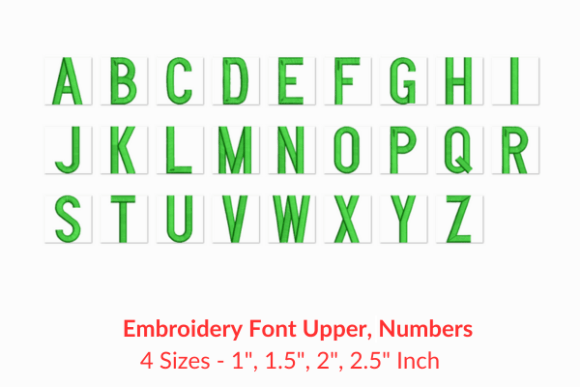 BlockCaps Fonts Embroidery Design Review