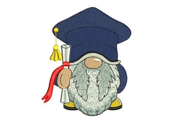 Graduation Gnome Embroidery Review