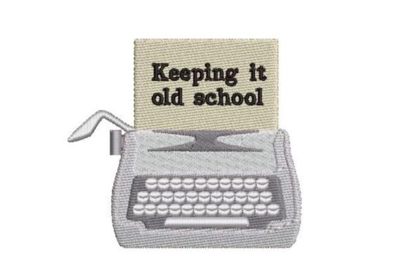 Keep It Old School Embroidery Design Review