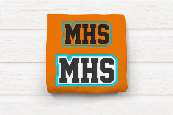 MHS High School Initials Embroidery Review