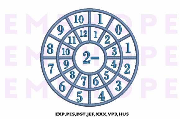Minus Wheel 2 Embroidery Design Review