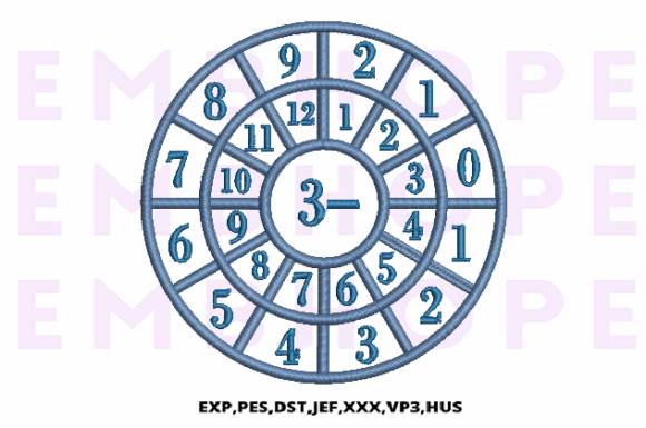 Minus Wheel 3 - Embroidery Design Review