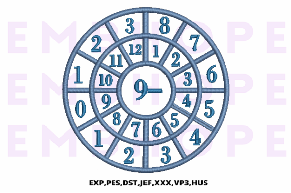 Minus Wheel 9 - Embroidery Design Review