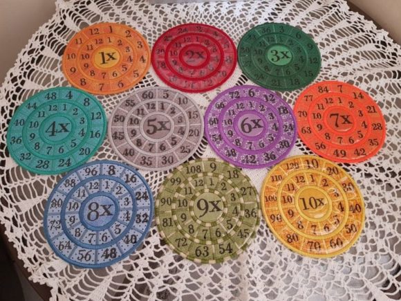Multiplication Wheels 11x - 20x Design Review