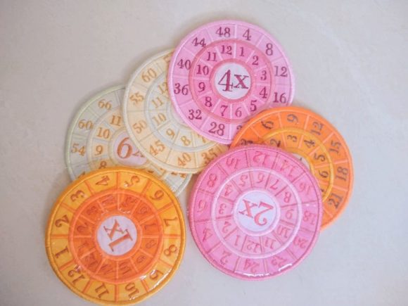 Multiplication Wheels 1x - 10x: A Designer's Review