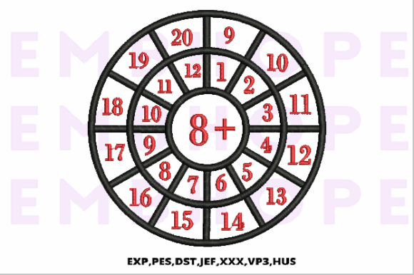Review: Addition Wheel 8 for Kids’ Classroom Embroidery