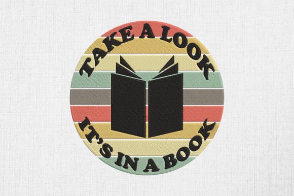 Take a Look It s in a Book Retro Rainbow